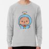 ssrcolightweight sweatshirtmensheather greyfrontsquare productx1000 bgf8f8f8 8 - Doraemon Merch