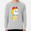 ssrcolightweight sweatshirtmensheather greyfrontsquare productx1000 bgf8f8f8 9 - Doraemon Merch