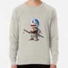 ssrcolightweight sweatshirtmensoatmeal heatherfrontsquare productx1000 bgf8f8f8 12 - Doraemon Merch