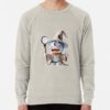 ssrcolightweight sweatshirtmensoatmeal heatherfrontsquare productx1000 bgf8f8f8 14 - Doraemon Merch