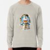 ssrcolightweight sweatshirtmensoatmeal heatherfrontsquare productx1000 bgf8f8f8 17 - Doraemon Merch