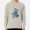 ssrcolightweight sweatshirtmensoatmeal heatherfrontsquare productx1000 bgf8f8f8 4 - Doraemon Merch