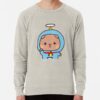 ssrcolightweight sweatshirtmensoatmeal heatherfrontsquare productx1000 bgf8f8f8 8 - Doraemon Merch