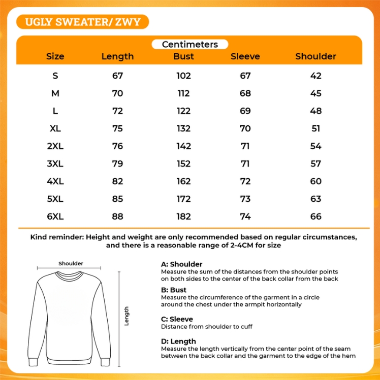 3D UGLY SWEATER - Doraemon Merch